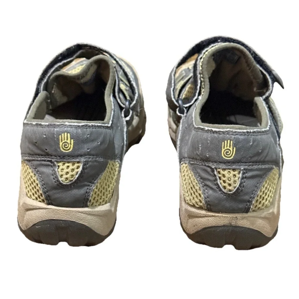 Teva Women's Omnium‎ Water Sandals Hybrid Hiking Green/Slate Size 5 EUC
